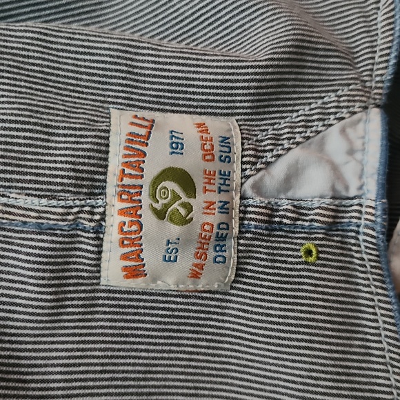Margaritaville Textured Lightweight Button Down - Picture 4 of 8